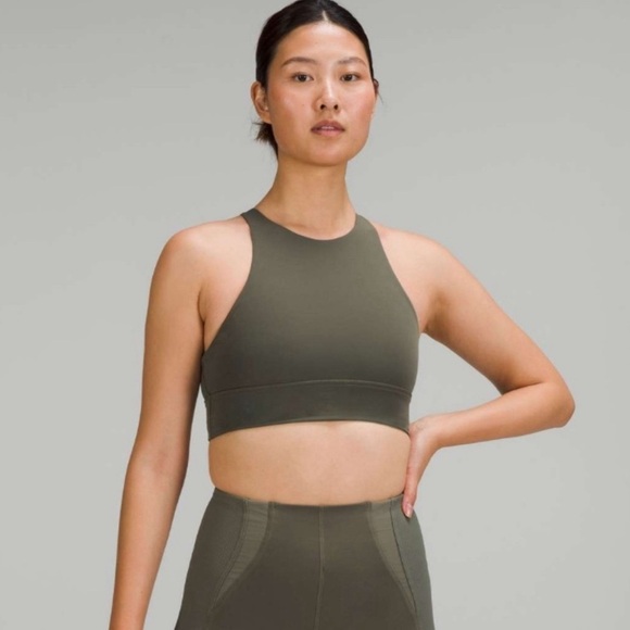 Lululemon Energy High-Neck Longline Tough Bra *Medium Support, B–D Cups size 8 - Picture 2 of 6